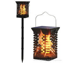 Hanging Outdoor Halloween Decorative Solar Flame Lights